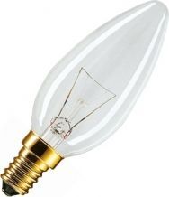 Gloeilamp kaarslamp helder 15W E14